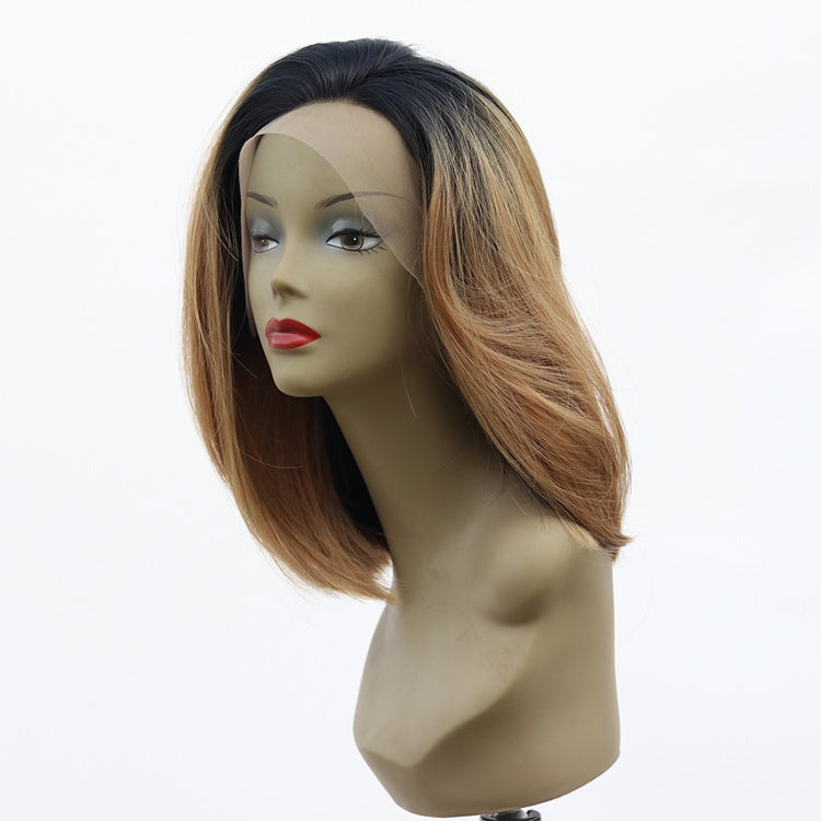 Highlights T1B/Honey Blonde Bob Synthetic Lace Front Wig