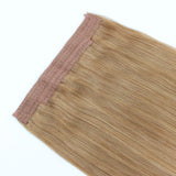 Remy Halo Hair Extensions 27# Strawberry Blonde