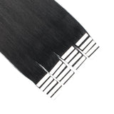 Remy Tape-In Hair Extension #1 Jet Black