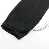 Remy Hand Tied Hair Extensions Jet Black (#1)