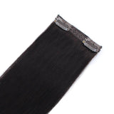 Remy Clip in Hair Extensions 120G Off Black #1B