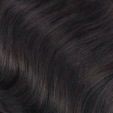Remy Clip in Hair Extensions 120G Off Black #1B