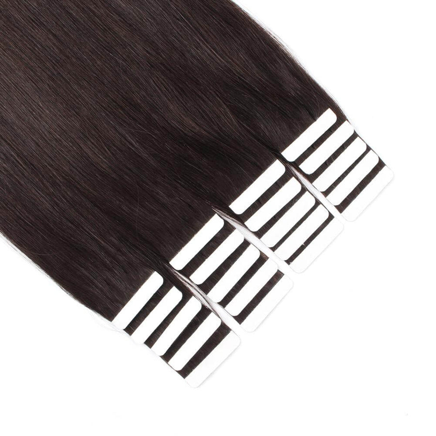 Remy Tape-In Hair Extension #1B Off Black
