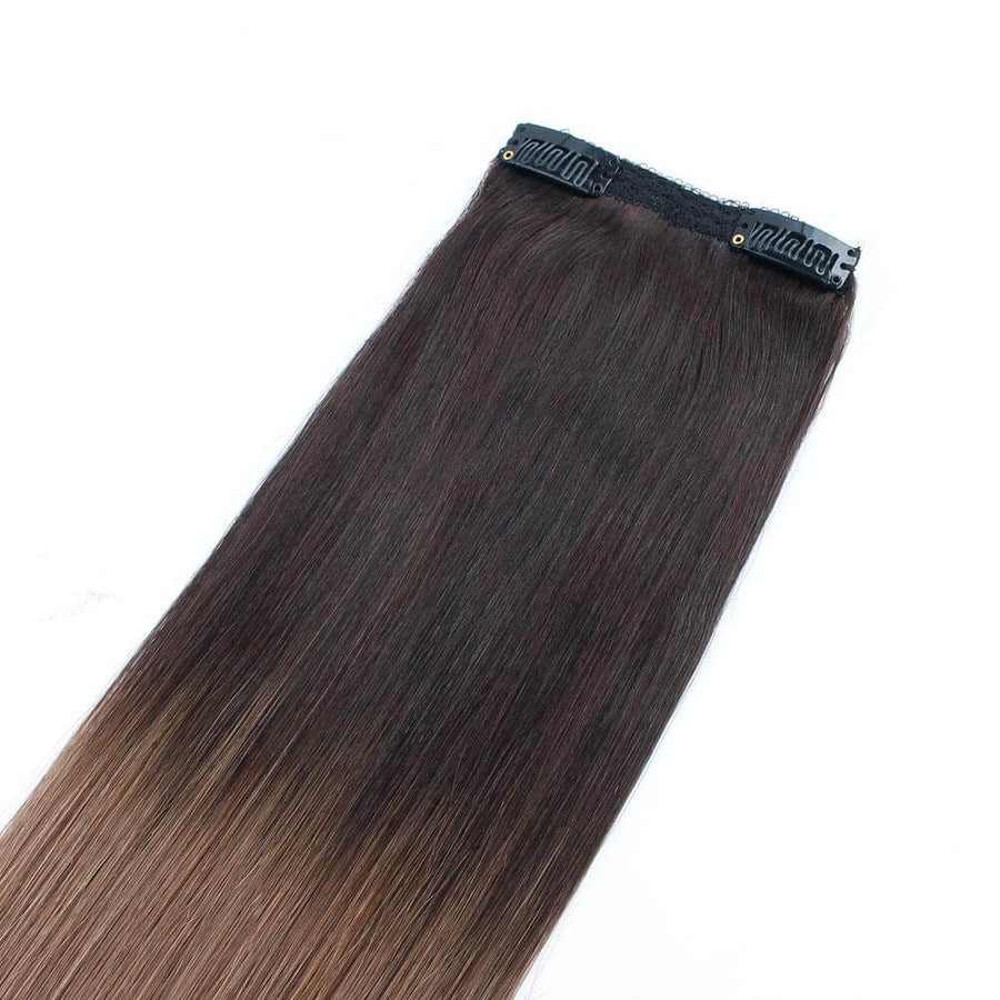 Remy Clip In Hair Extensions 120G Ombre T2/6#