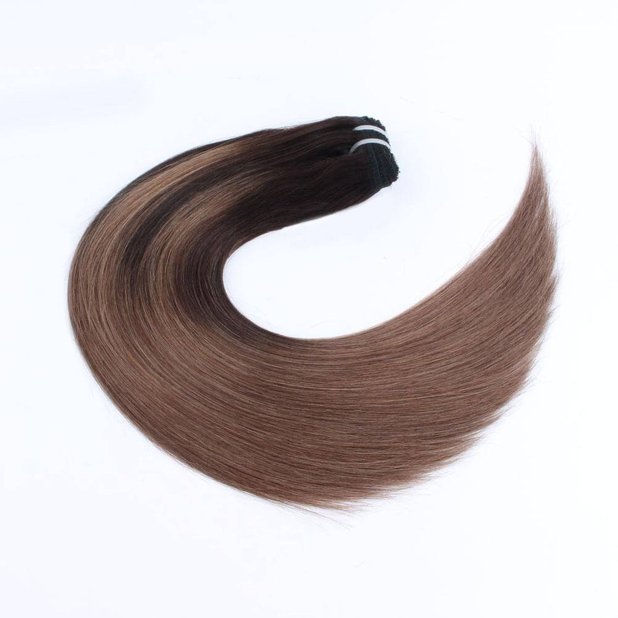 Remy Clip In Hair Extensions 120g Balayage B2/6#