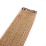 Remy Clip In Hair Extensions Strawberry Blonde 27#