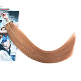 Remy Tape-In Hair Extension #30 Light Auburn
