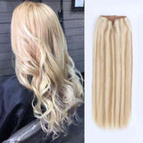 Remy Halo Hair Extensions Highlights P6/12#