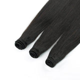 Remy Hand Tied Hair Extensions Off Black (#1B)