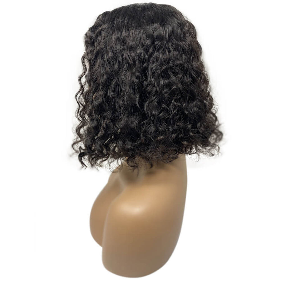 CANDY-Short Bob Curly Lace Front Wig