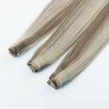 Remy Tied Hair Extensions Highlights #8/60 Hand