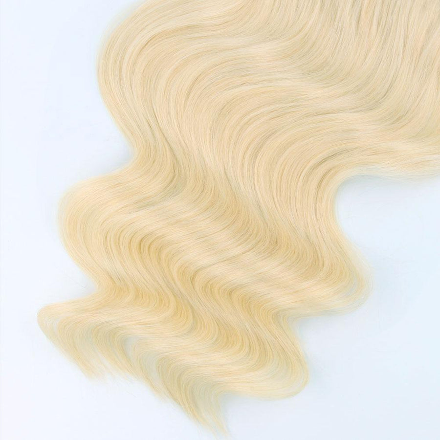 Remy Halo Hair Extensions 613# Beach Blonde