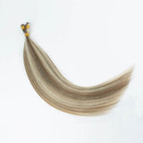 Remy Tied Hair Extensions Highlights #8/60 Hand