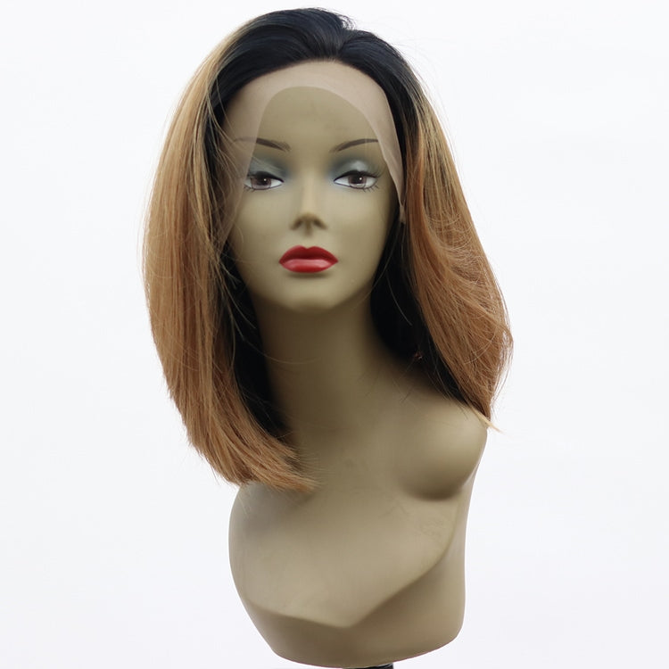 Highlights T1B/Honey Blonde Bob Synthetic Lace Front Wig