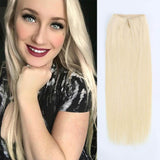 Remy Halo Hair Extensions 613# Beach Blonde