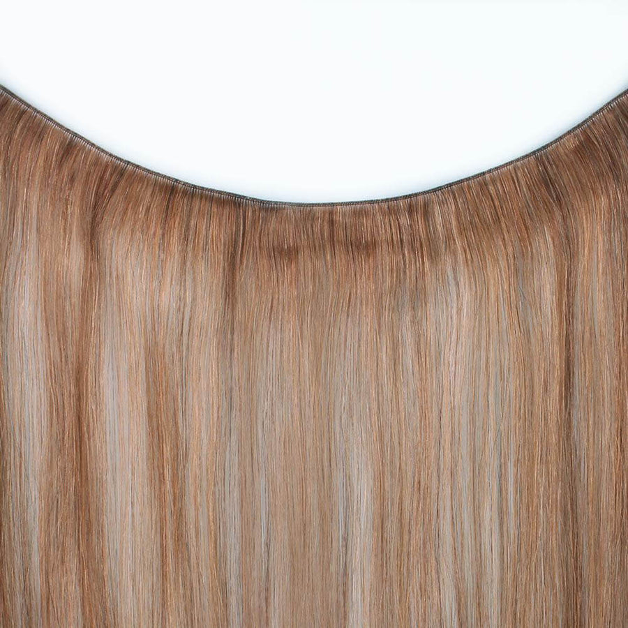 Remy Hand Tied Hair Extensions Light Auburn (#30)