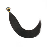 Remy Hand Tied Hair Extensions Off Black (#1B)