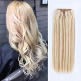 Remy Halo Hair Extensions Highlights P12/60#