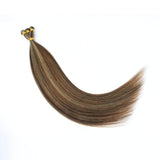 Remy Hand Tied Hair Extensions Highlights #4/27
