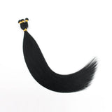 Remy Hand Tied Hair Extensions Jet Black (#1)