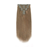 Remy Clip In Hair Extensions 120g Chestnut Brown 6#