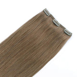 Remy Clip In Hair Extensions 120g Chestnut Brown 6#