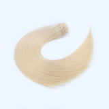 Remy Clip in Hair Extensions 120G Platinum Blonde 60#