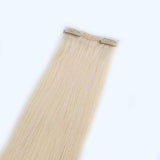 Remy Clip in Hair Extensions 120G Platinum Blonde 60#