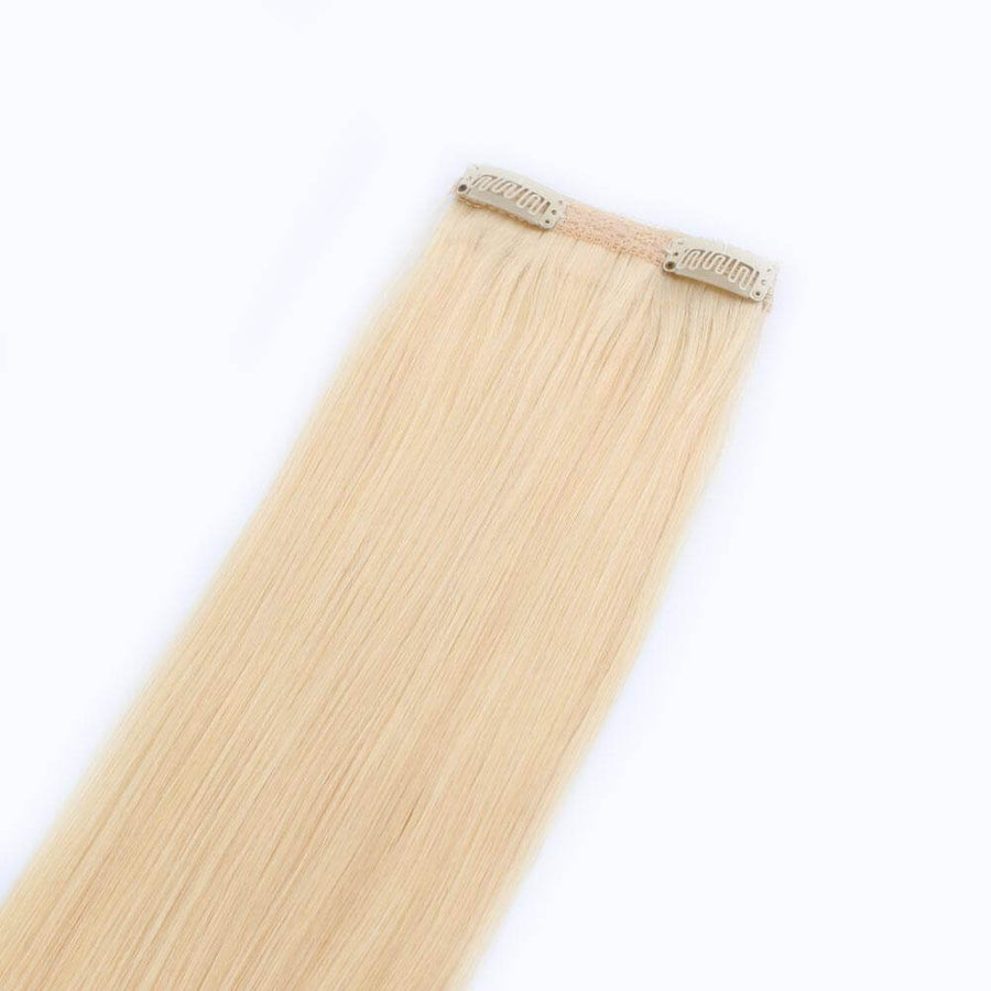 Remy Clip in Hair Extensions120G Beach Blonde 613#