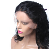 WarmSun-Short Bob Body Wave Full Lace Human Hair Wigs