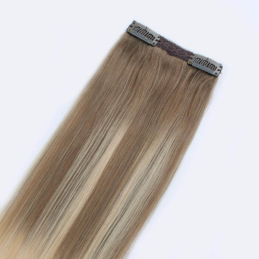 Remy Clip In Hair Extensions 120G Balayage B8/60#