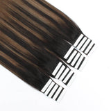 Remy Tape-In Hair Extension Balayage B#2/#6