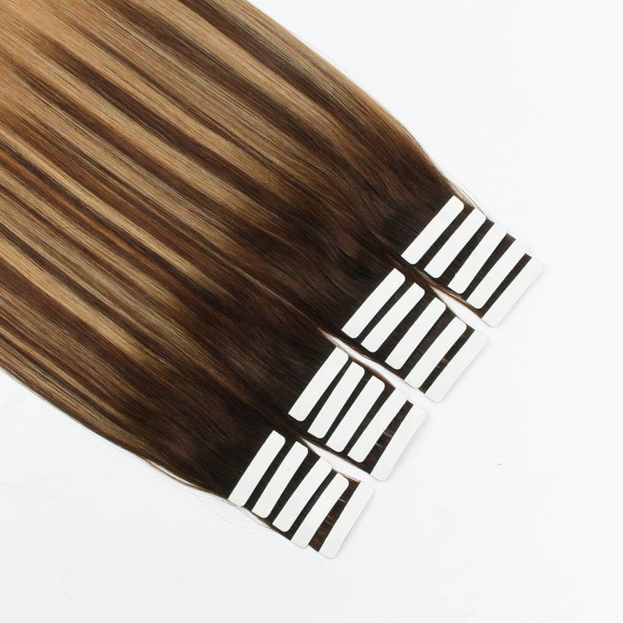 Remy Tape-In Hair Extension Balayage B#4/#27