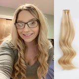 Remy Tape-In Hair Extension P #18/#613 Dirty Blonde Highlights Beach Blonde