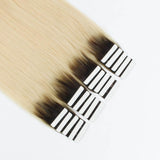 Remy Tape-In Hair Extension Rooted R#2/#60