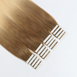 Remy Tape-In Hair Extension T#10/#613 Medium Golden Brown Ombre Beach Blonde