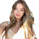Remy Clip In Hair Extensions 120g Ash Brown 8#