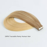 Remy Tape-In Hair Extension Balayage B#12/#613