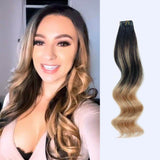 Remy Tape-In Hair Extension Balayage B#1B/#12