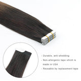 Remy Tape-In Hair Extension Ombre T#2/#6