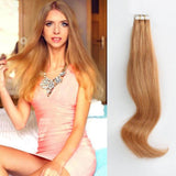 Remy Tape-In Hair Extension #30 Light Auburn