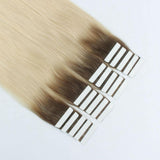 Remy Tape-In Hair Extension Rooted R#6/#60