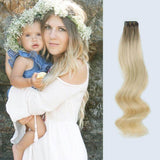 Remy Tape-In Hair Extension Rooted R#6/#60