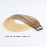 Remy Tape-In Hair Extension Balayage B#8/#60