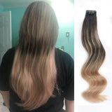 Remy Tape-In Hair Extension Balayage B#2/#18
