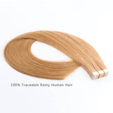 Remy Tape-In Hair Extension #27 Strawberry Blonde