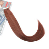 Remy Tape-In Hair Extension #33 Dark Auburn