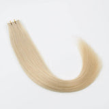 Remy Tape-in Hair Extensions #60 Platinum Blonde