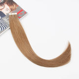 Remy Tape-In Hair Extension #8 Ash Brown