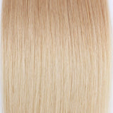 Remy Tape-In Hair Extension T #12/#60 Golden Brown Ombre Ash Blonde